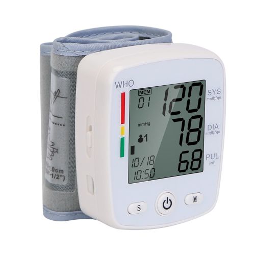 Blood Pressure Monitor Wrist Digital High Blood Pressure Cuff Heartbeat Tester Blood Pressure Monitor Wrist Digital High Blood Pressure Cuff Heartbeat Tester